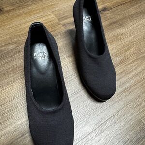 Eileen Fisher Women's Black Flats